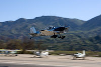 N427E @ SZP - OBIE Mustang - by Ron Eyanson