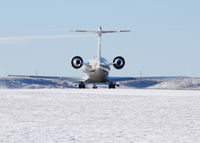 N255CC @ KAPA - Turning for 17L.
