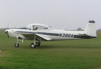 N3864 @ EGBK - Navion visiting Sywell Aerodrome
