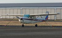 N734DY @ TTN - A sharp-looking corporate Skyhawk rests at TTN. - by Daniel L. Berek