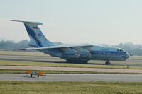RA-76951 @ EGCC - Volga Dnepr Airlines - Taxiing - by David Burrell