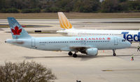 C-FLSU @ TPA - Pulling up to the gate