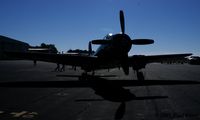 N23827 @ FCI - Crowds disappearing, and with her in near-silhouette..she looks massive