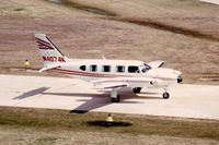 N4074K @ DPA - Photo taken for aircraft recognition training.  Piper Navajo - by Glenn E. Chatfield