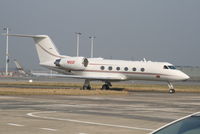 N5GF @ EBBR - parked on General Aviation apron
