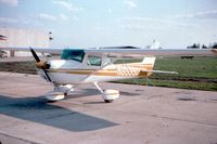 N8995U @ DSM - Flying for Iowa Aviation, Inc. , summer of 1976 - by Mark Martin