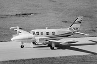 N776AK @ DPA - Photo taken for aircraft recognition training.  Piper Cheyenne II XL taxiing by the control tower - by Glenn E. Chatfield