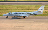 G-JOPT @ EGCC - Citation 560 visits Manchester in Feb 2008 - by Terry Fletcher
