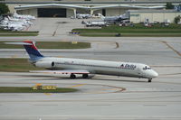 N986DL @ KFLL - MD-88