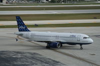 N558JB @ KFLL - Airbus A320