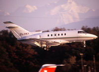 ZS-PKY @ LSGG - Landing rwy 23 - by Shunn311