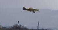 N5044N @ 69CL - Air Tractor spraying 1/2 mile west of Medlock Field, Davis, CA