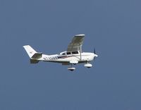 N2455X @ EDU - Cessna departing University Airport, Davis, CA