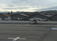 N9487Q @ SZP - 1972 Beech V35B BONANZA, Continental IO-520-B 285 Hp, takeoff roll Rwy 22 - by Doug Robertson