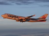 LX-KCV @ CYYC - Early morning take-off bound for Luxembourg at first light
