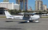 N2468Z @ SPG - part of the GA scene at Albert Whitted airport in St.Petersburg , Florida - by Terry Fletcher