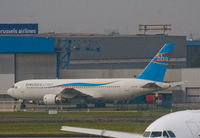 9Q-CJD @ EBBR - Taken from inside the terminal at Brussels Zaventem