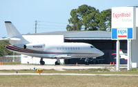 N230QS @ SRQ - Executive DA2000EX shimmers in the midday Sarasota heat - by Terry Fletcher