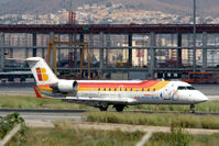 EC-HZR @ LEMG - Taxiing past construction work at Malaga