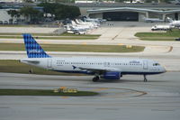 N519JB @ KFLL - Airbus A320