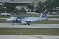 N512NK @ KFLL - Airbus A319 - by Mark Pasqualino
