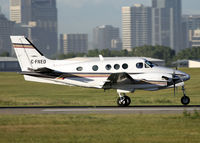 C-FNED @ CYYC - Landing on Rwy 28 in the early morning light - by CdnAvSpotter