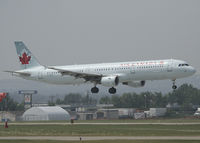 C-GIUE @ CYYC - About to land on Rwy 34 on a scorching hot and hazy day in Calgary