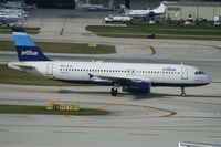 N503JB @ KFLL - Airbus A320