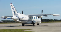 N89SC @ VNC - Mu2 at Venice Municipal in Feb 2008 - by Terry Fletcher
