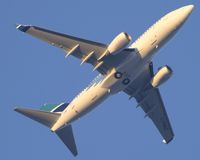 C-FWAO @ CYYC - Westjet flight 124 from Kelowna on the missed approach and overshoot #2 due to bird activity on final for Rwy 16