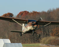 N6193B @ 7B9 - 93B departing with a load of skydivers - by Dave G