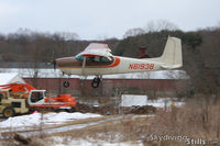 N6193B @ 7B9 - 93B landing at Ellington - by Dave G