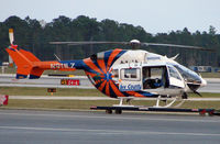N911LZ @ RSW - Lee County Medstar at the end of its days work - by Terry Fletcher