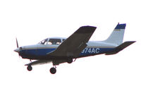 N974AC @ APF - Piper on finals to Naples