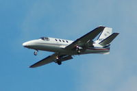 N527EW @ EGCC - Cessna 501 - On approach - by David Burrell