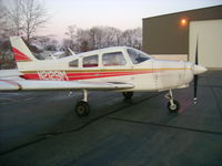 N2129M @ HVN - N2129M sitting on the east ramp @ HVN - by SC