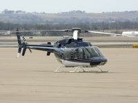 N41BH @ AFW - 407 on the Bell Helicopter Ramp