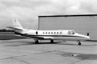 N520CV @ DPA - Photo taken for aircraft recognition training.  Citation 560 - by Glenn E. Chatfield