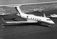 N700CN @ ARR - Photo taken for aircraft recognition training.  Gulfstream 3 shot from the control tower - by Glenn E. Chatfield