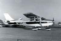 N735MK @ DPA - Photo taken for aircraft recognition training.  Cessna 182 - by Glenn E. Chatfield