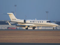 N348K @ CYYC - Private Learjet 45 Landing on Rwy 16 - by CdnAvSpotter