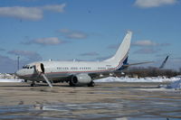 N835BA @ KUGN - Boeing 737-700 - by Mark Pasqualino