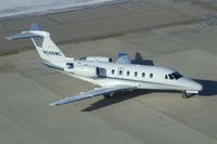N286MC @ CID - Beautiful shot, below the tower