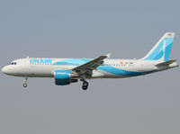 EC-KMI @ LEBL - New A320 for Clickair, delivery 14FEB/2008. - by Jorge Molina