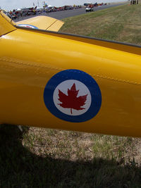 N58835 @ KFTG - Chipmunk parked and ready for review.