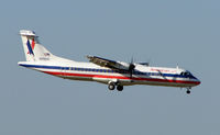 N494AE @ MIA - American Eagle ATR72 prepares for touchdown at Miami - by Terry Fletcher