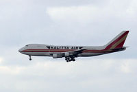 N747CK @ EBBR - Landing at Brussels Airport