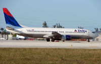 N391DA @ MIA - Delta B737 about to depart Miami - by Terry Fletcher