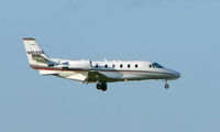 N656QS @ MIA - Citation Excel on final approach to Miami - by Terry Fletcher