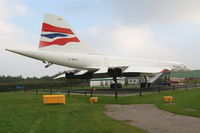 G-BOAC @ EGCC - BA Concorde - Manchester AVP - by David Burrell
